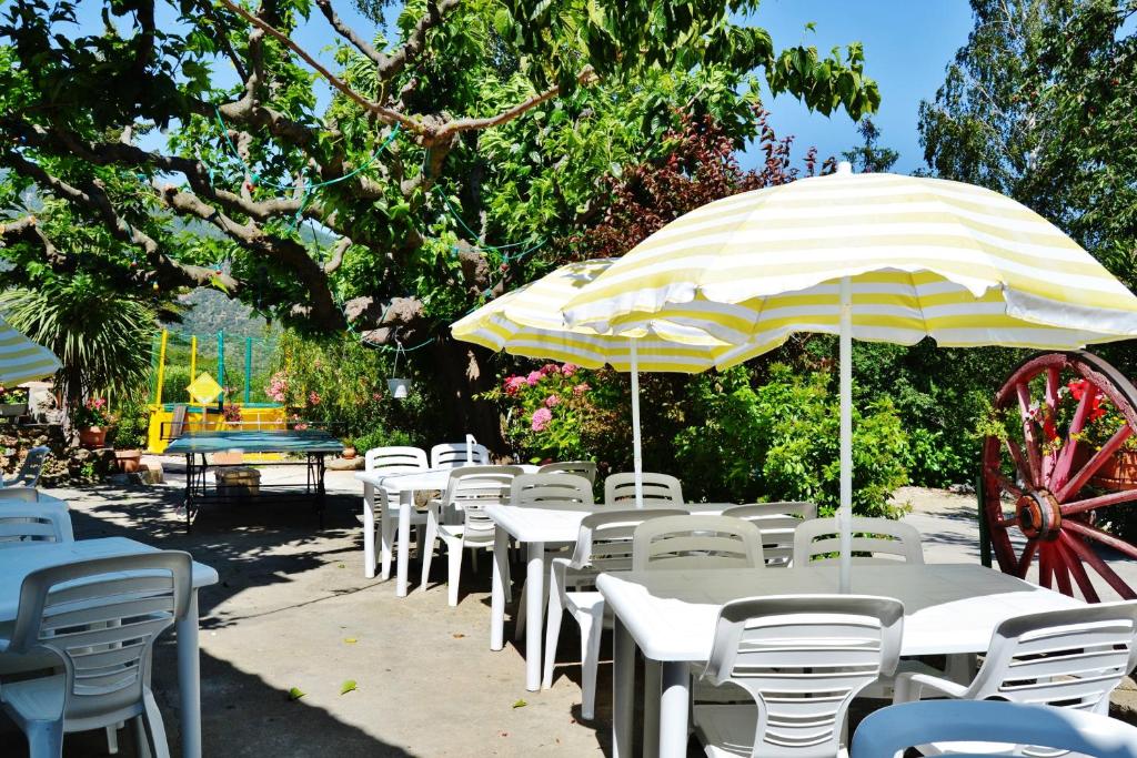 Zahrada ubytování Camping Bellevue