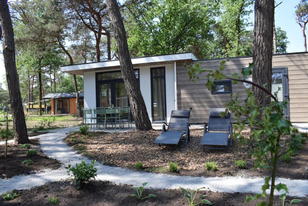 Zahrada ubytování Boshuisje - Bos en Bliss