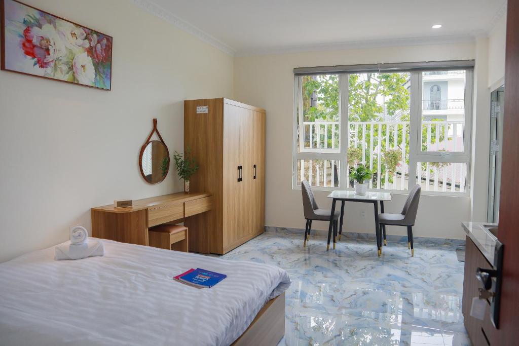 Postel nebo postele na pokoji v ubytování Hamia Boutique Hotel managed by Marcom Jack Lee