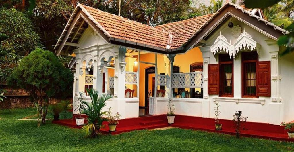 Zahrada ubytování Grand Villa Hikkaduwa