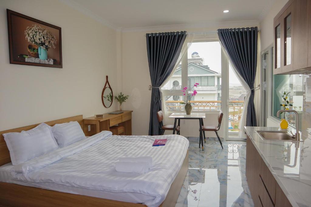Postel nebo postele na pokoji v ubytování Hamia Boutique Hotel managed by Marcom Jack Lee
