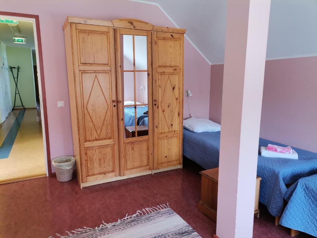 Postel nebo postele na pokoji v ubytování Guesthouse Laurits