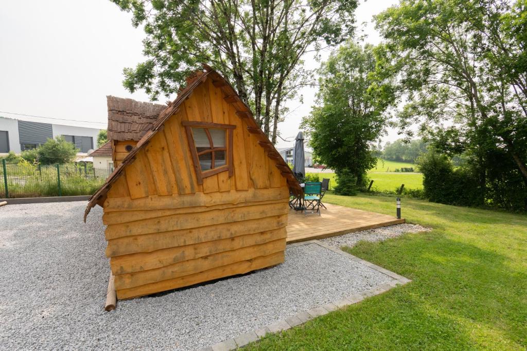Zahrada ubytování Loray des Bois - Cabane - Tipi - Cottage