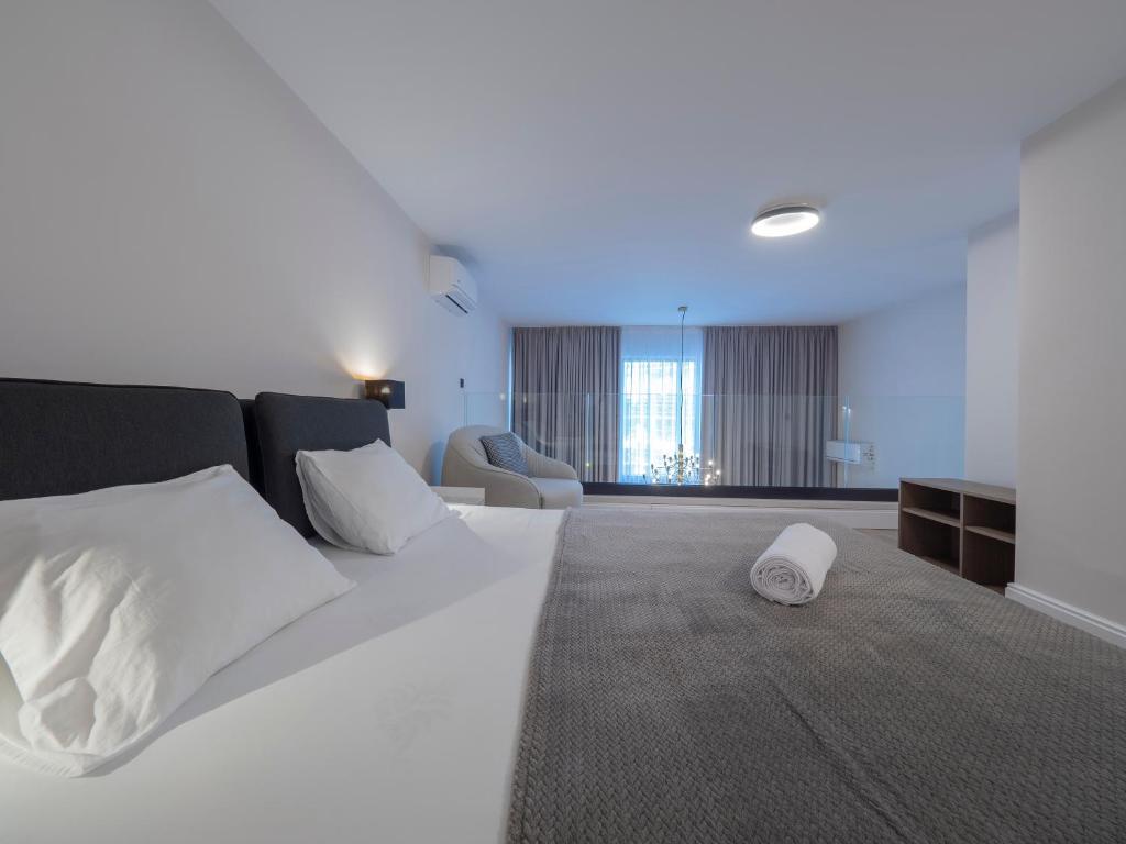 Voodi või voodid majutusasutuse CASA AL MARE RESIDENCE toas