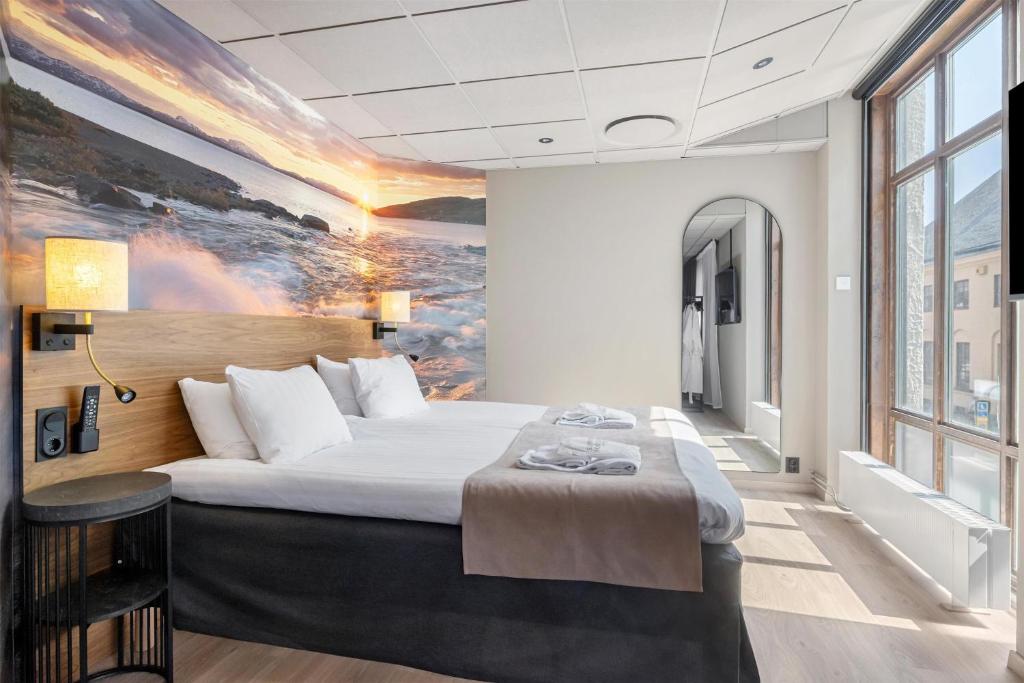 Postel nebo postele na pokoji v ubytování Best Western Hotel City Gavle