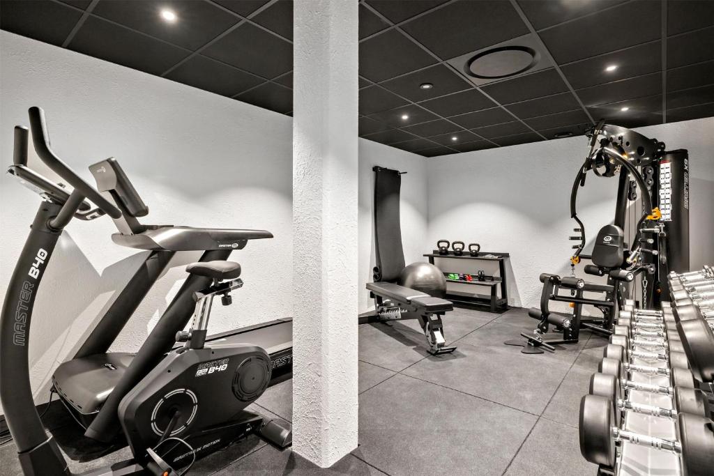 Fitness centrum a/nebo fitness zařízení v ubytování Best Western Hotel City Gavle