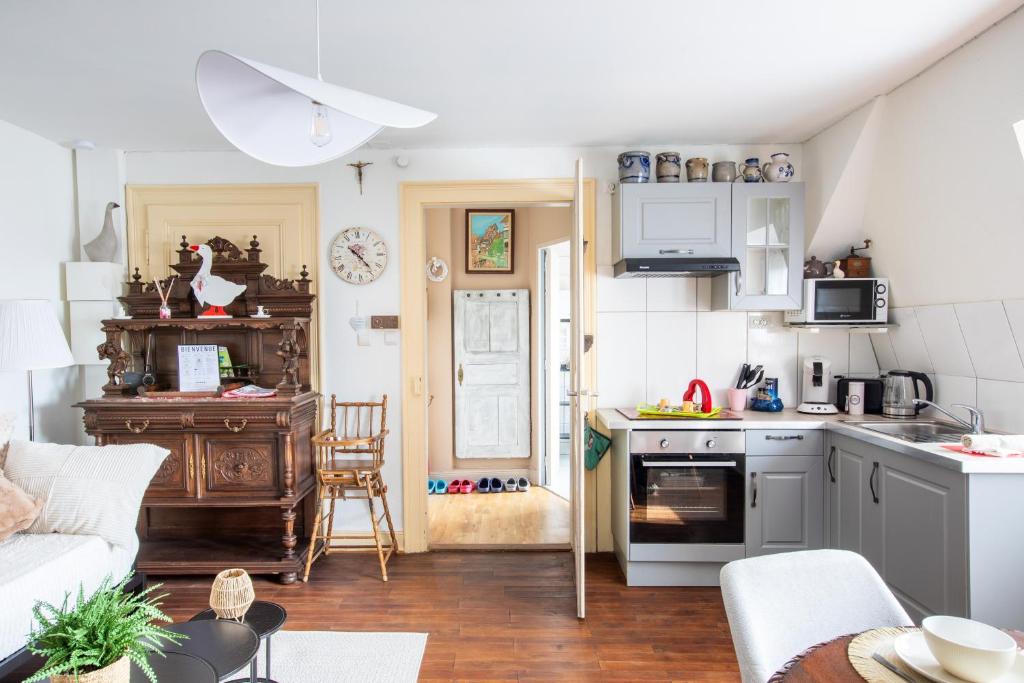 GANZALIESELE, Idéal Pro, Gare à 2 minutes à pied, Bus devant l'Immeuble, Arrivée Autonome, Wifi, Centre historique de Colmar, Appartement lumineux et calme, – photo 16