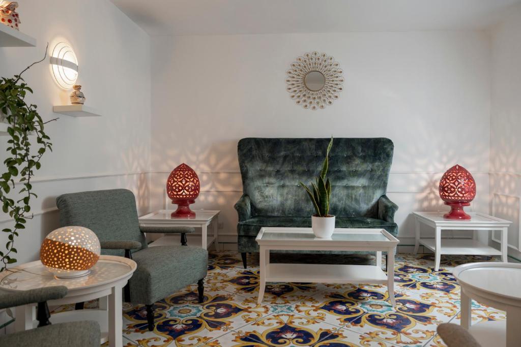 Posezení v ubytování Hotel Savoia
