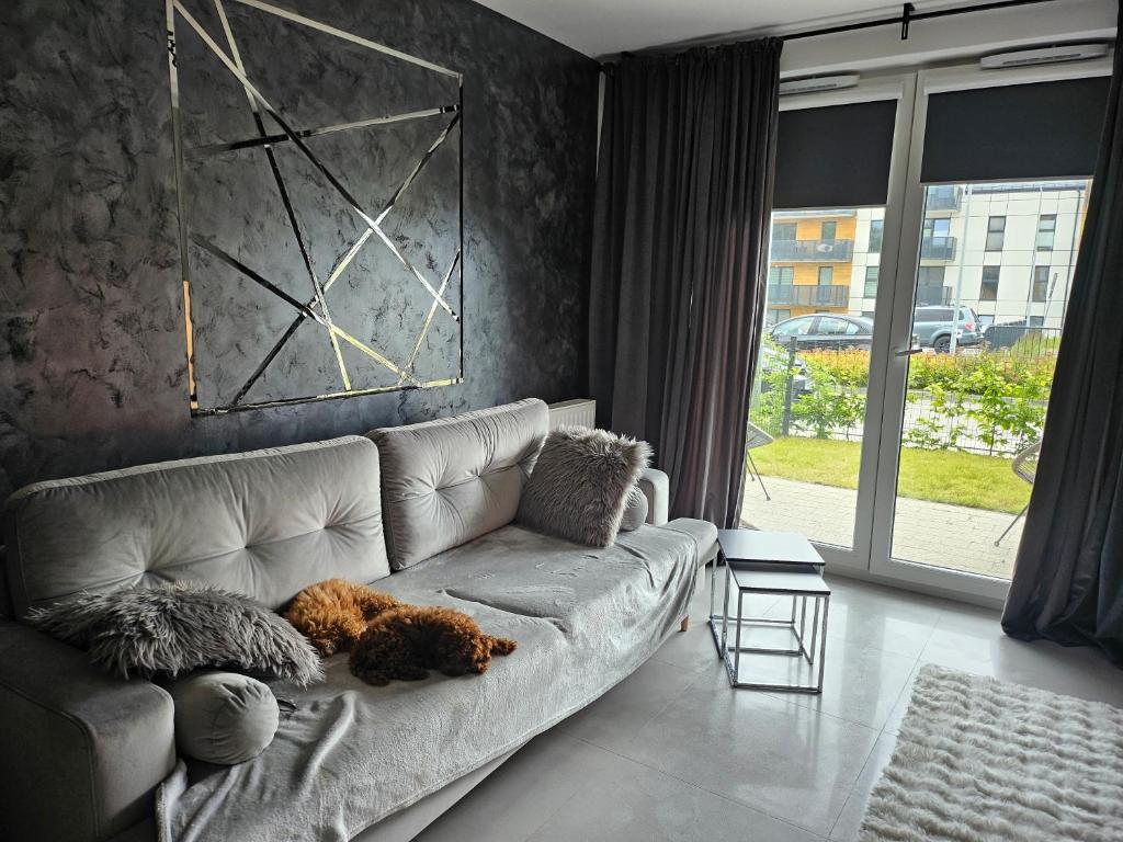 Posedenie v ubytovaní Przytulny apartament