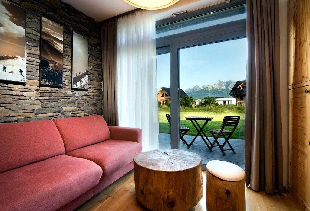 Posezení v ubytování Natur Resort