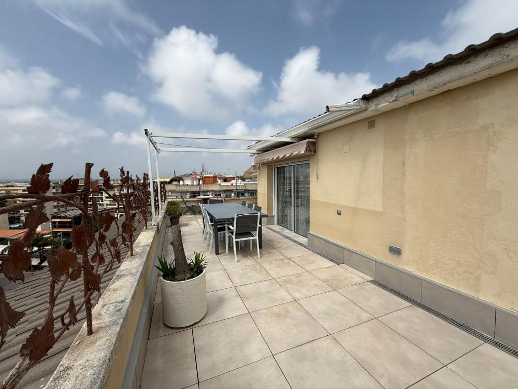 Balkón alebo terasa v ubytovaní Apartamento Amposta
