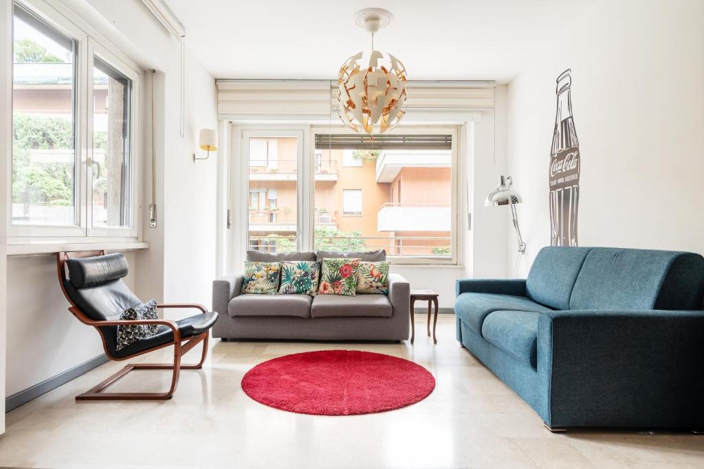 Trilocale in stile milanese in Solari