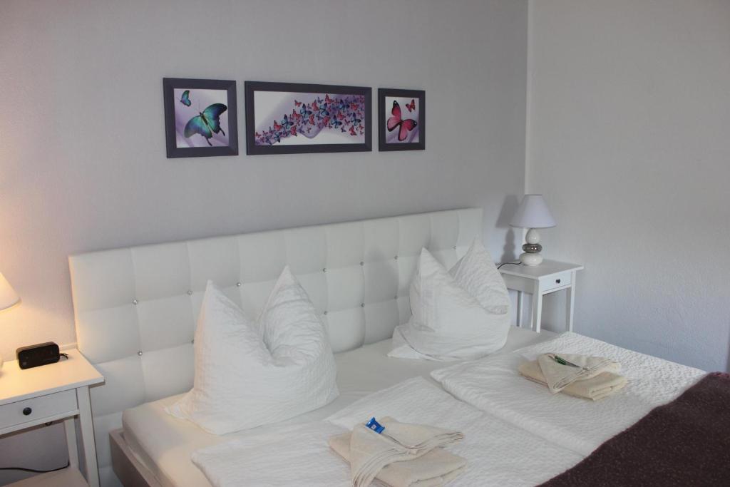 Postel nebo postele na pokoji v ubytování Weber Apartments