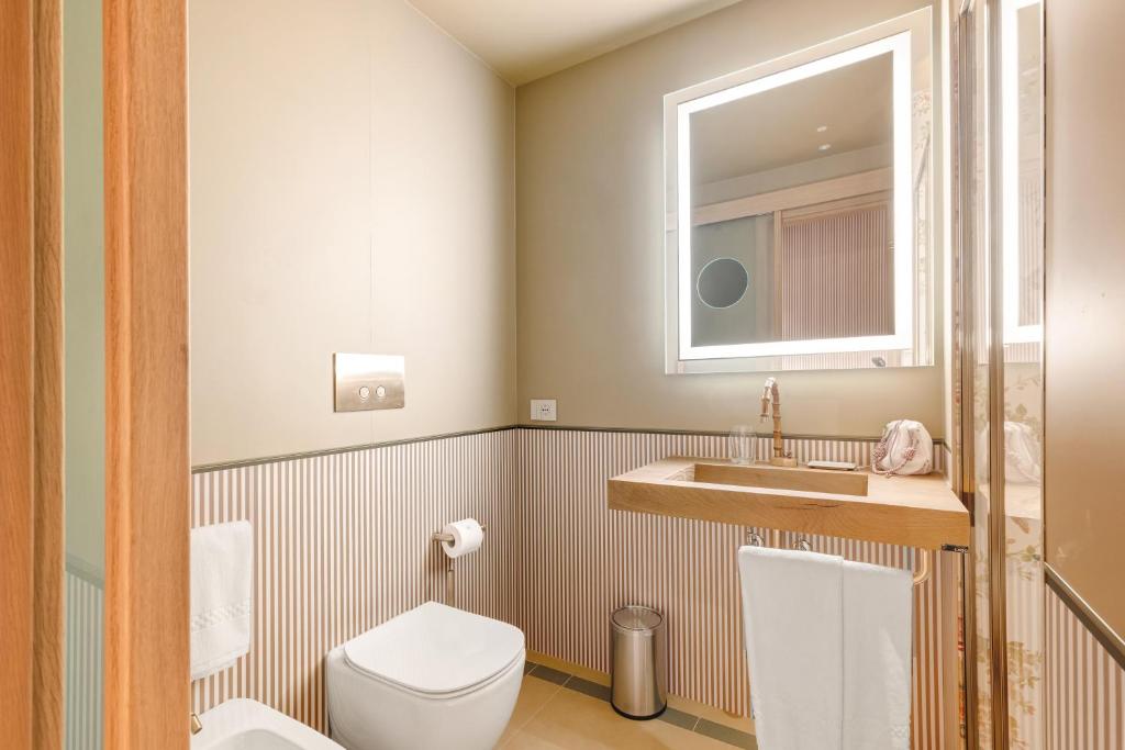 Koupelna v ubytování QC room Milano Porta Romana