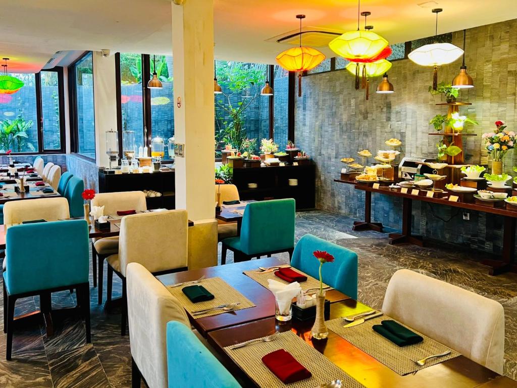 Posezení v ubytování Happy Life Memories Hoi An Hotel & Spa