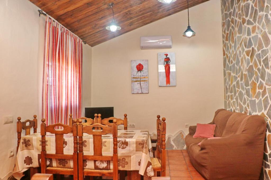 A seating area at Chalet Bella Mendoza