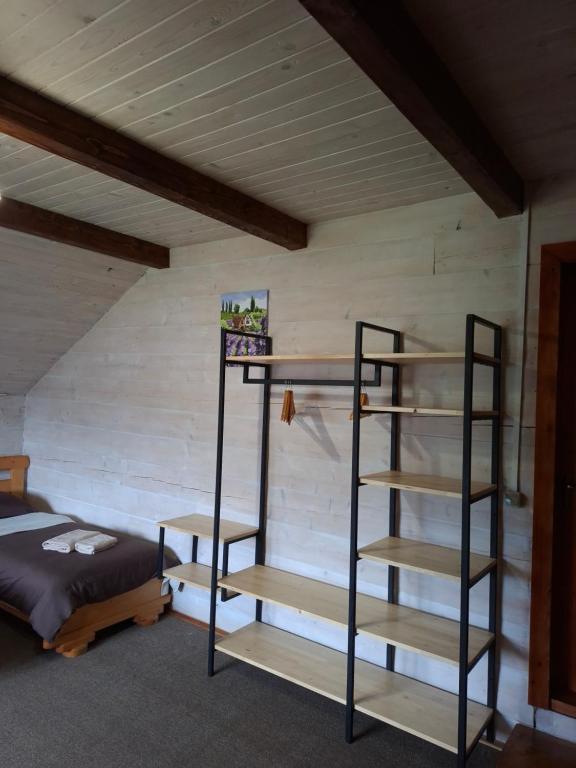 Postel nebo postele na pokoji v ubytování Lucy