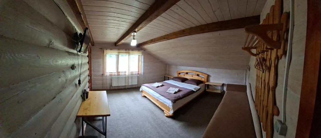 Postel nebo postele na pokoji v ubytování Lucy