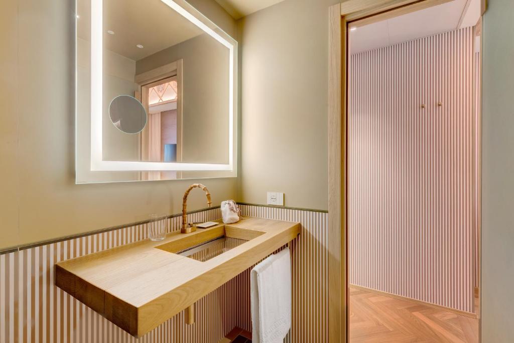 Koupelna v ubytování QC room Milano Porta Romana