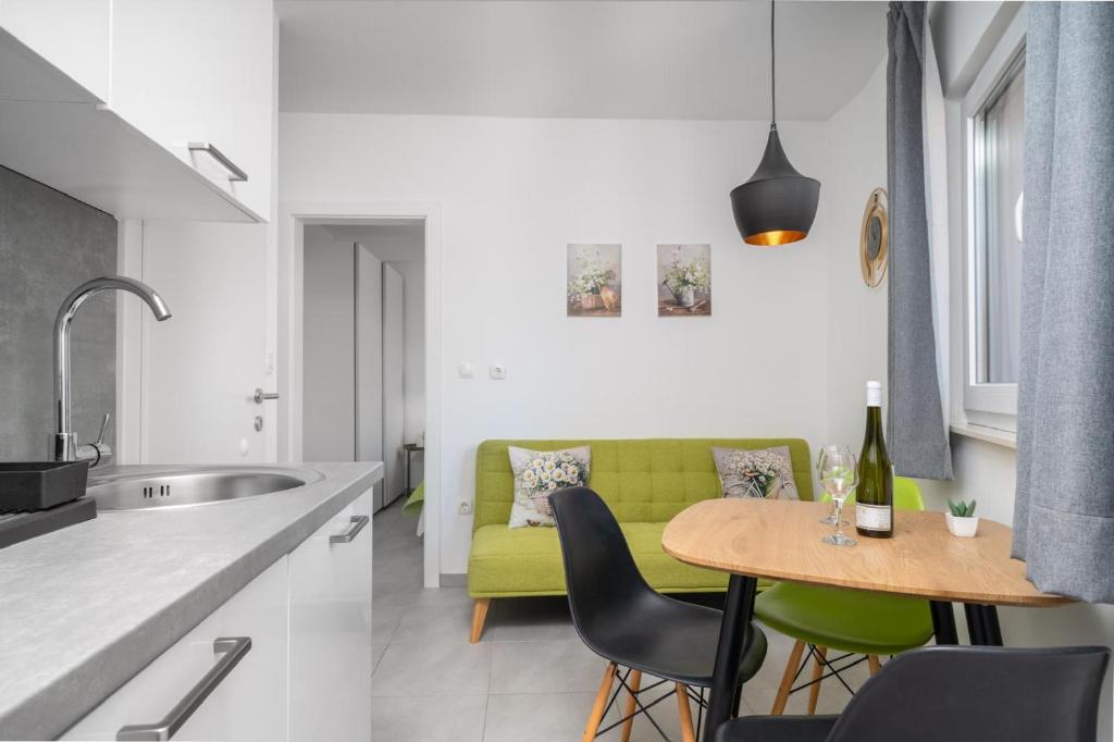Posezení v ubytování Apartmani Miranda