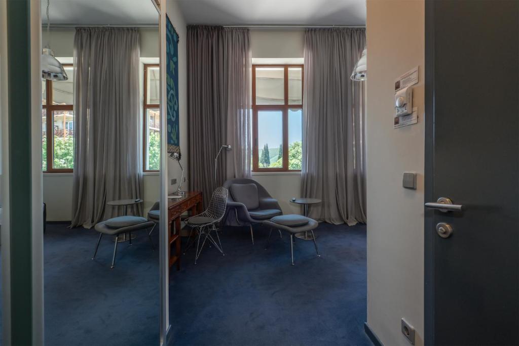 Posezení v ubytování Kabadoni Boutique Hotel