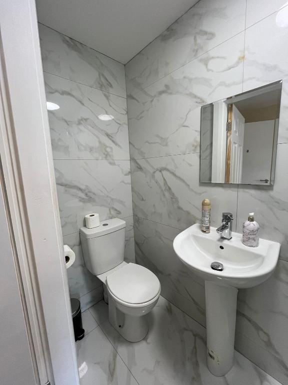 Koupelna v ubytování York Comfort Inn