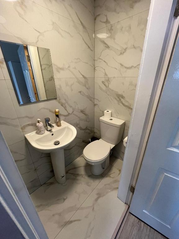Koupelna v ubytování York Comfort Inn