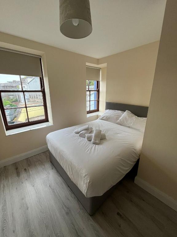 Postel nebo postele na pokoji v ubytování York Comfort Inn