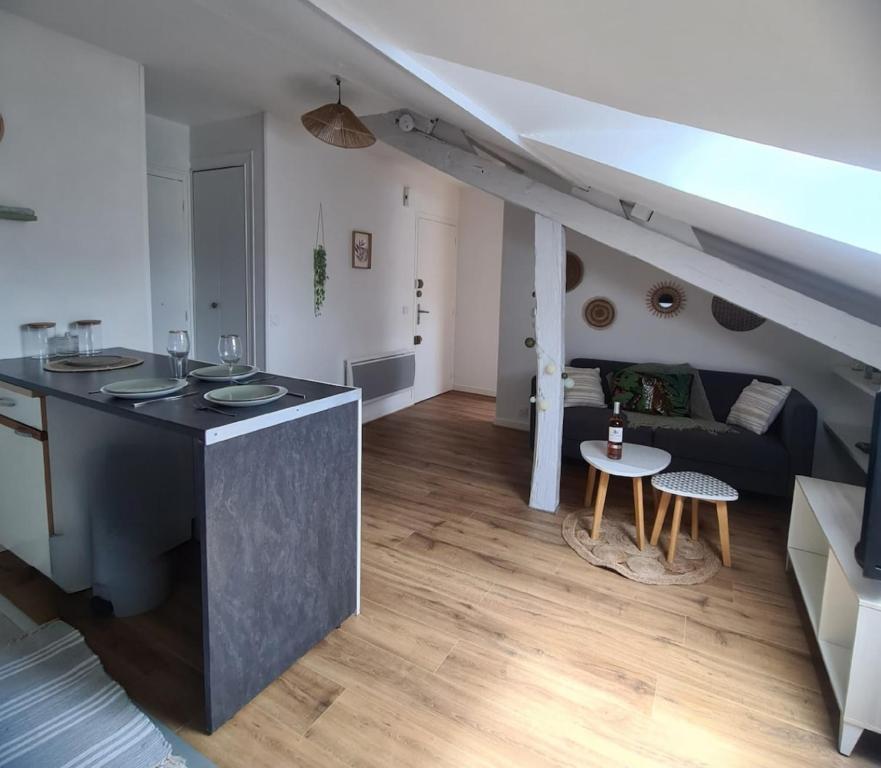 Cucina o angolo cottura di Mercadial au coeur de Saint-Céré