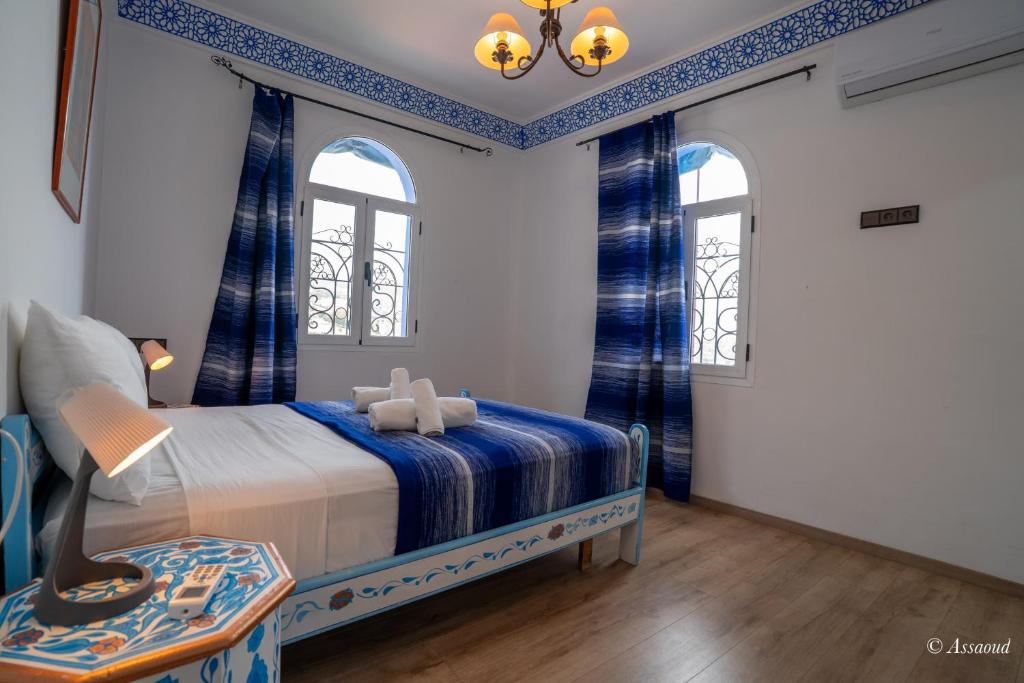 Postel nebo postele na pokoji v ubytování Hotel Miramonte