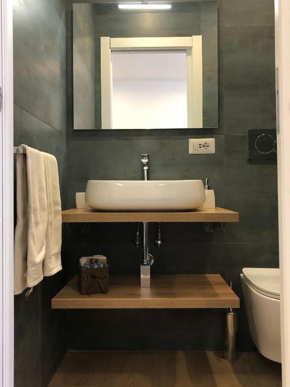 Koupelna v ubytování Le Suite del Borgo - Emerald Suite