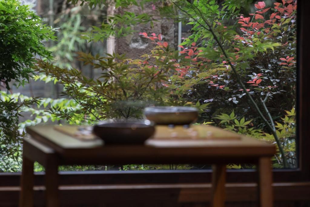 Zahrada ubytování Hidden Moisture and Return to Simplicity Homestay in Mount Huangshan