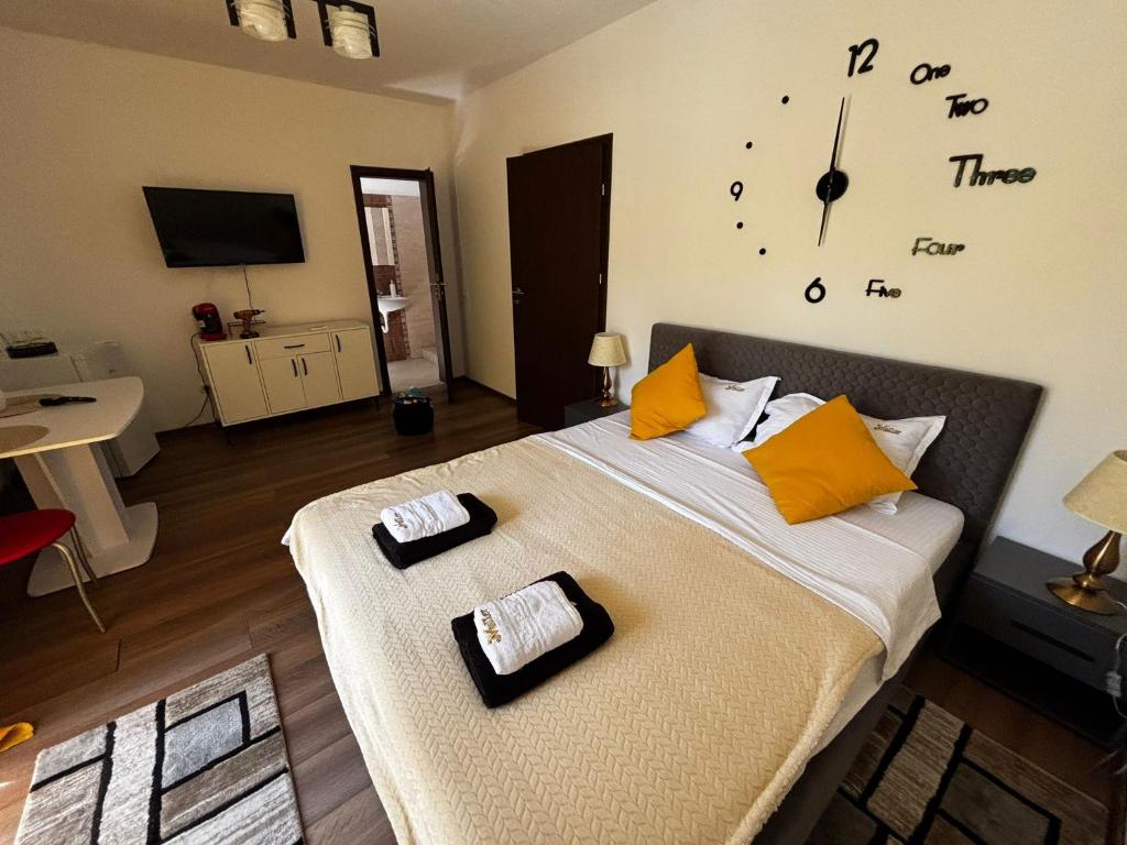 Postel nebo postele na pokoji v ubytování Muller Residence