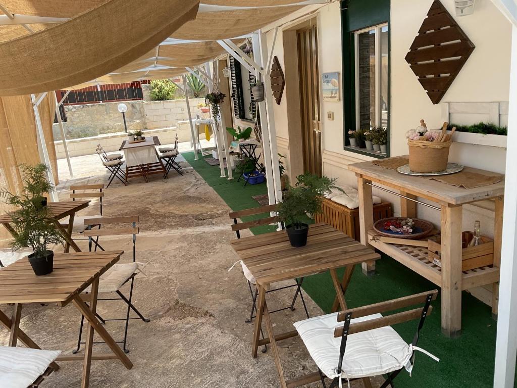 Balkón nebo terasa v ubytování B&B levante