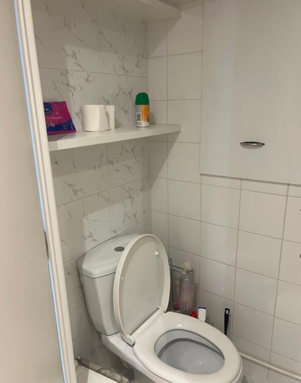 Koupelna v ubytování Chambre privée dans un Appartement central et partagé