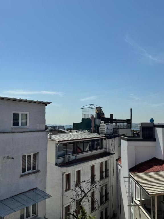 Nespecifikovaný výhled na destinaci Istanbul nebo výhled na město při pohledu z bed and breakfast
