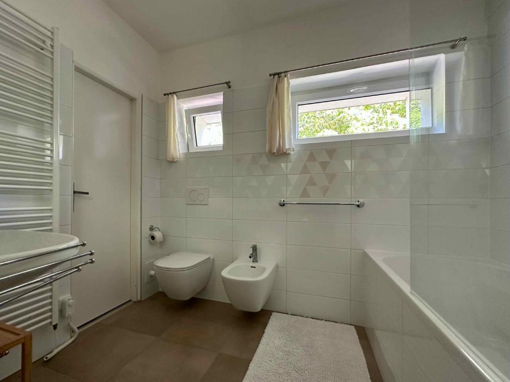 Koupelna v ubytování Apartmány Český Ráj