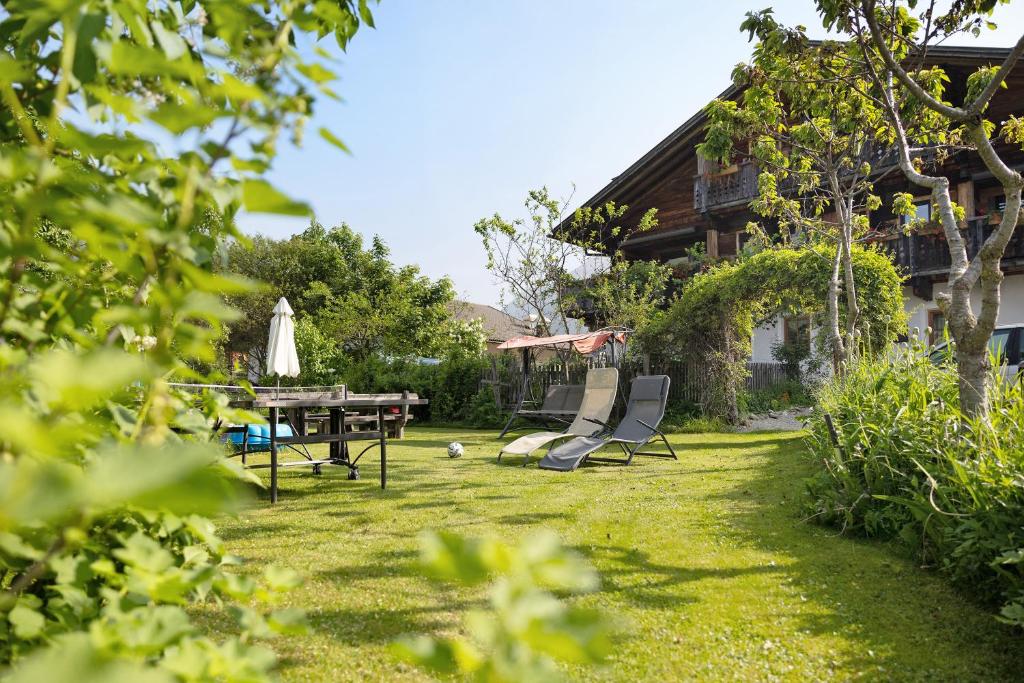 Zahrada ubytování Jelerhof