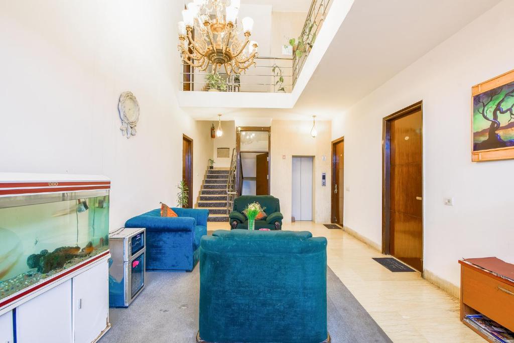 Posezení v ubytování FabHotel AM Bliss