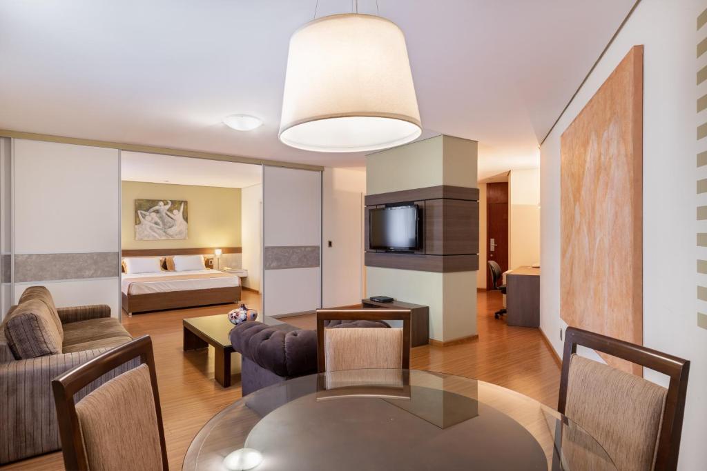 Posezení v ubytování Hotel Crystal