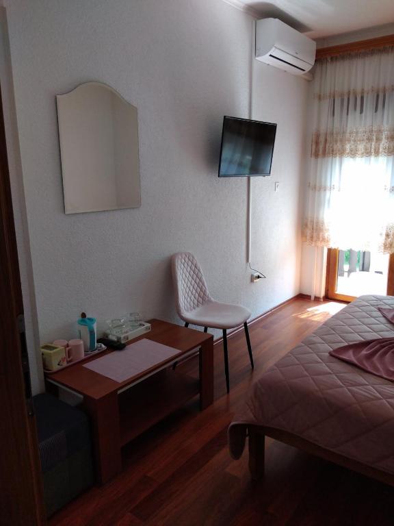 Postel nebo postele na pokoji v ubytování Plitvice House Milan