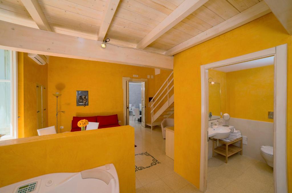 Kúpeľňa v ubytovaní Relais Carlo V - Palazzo Storico