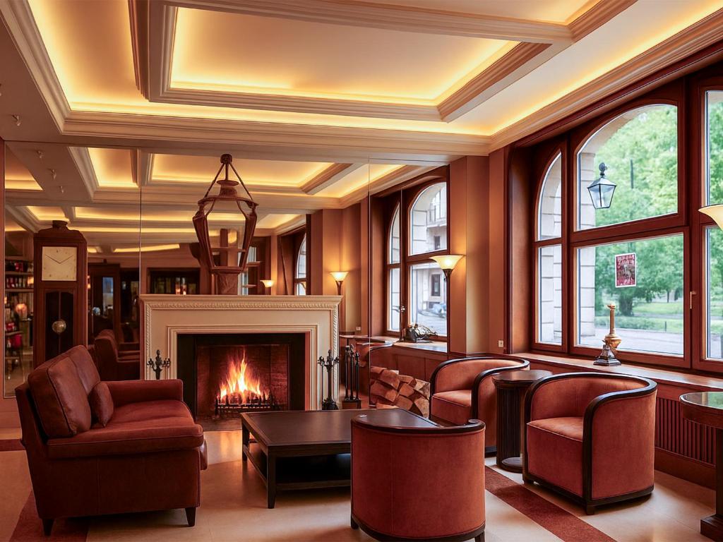 Posezení v ubytování Hotel Du Parc - Mulhouse Centre