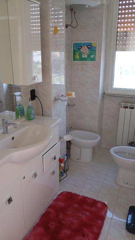 Koupelna v ubytování Next b&b