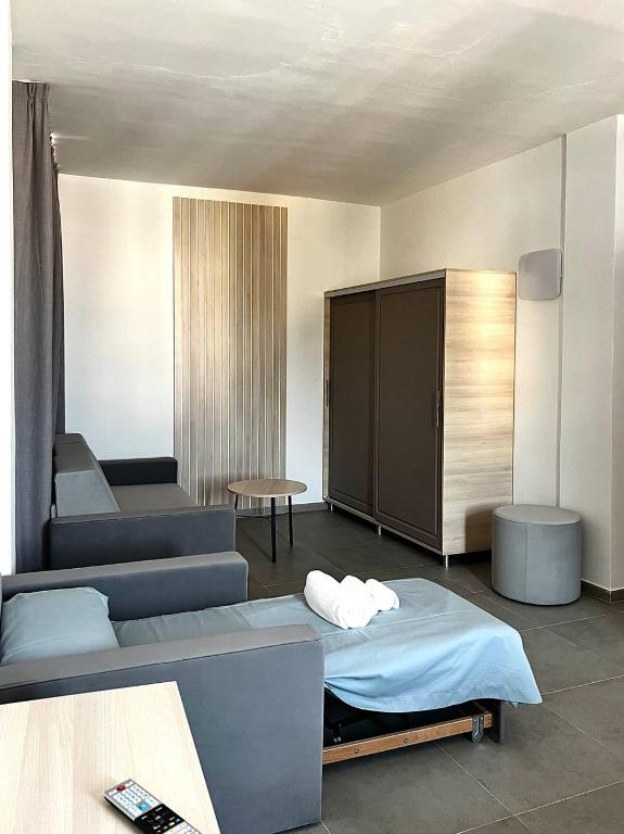 Posezení v ubytování Hotel Marechiaro - Direttamente sul mare