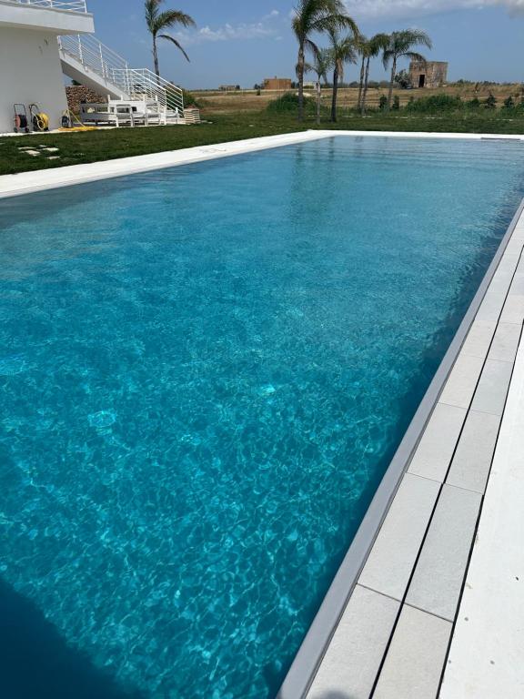 Bazén v ubytování Agriturismo La Crianza nebo v jeho okolí
