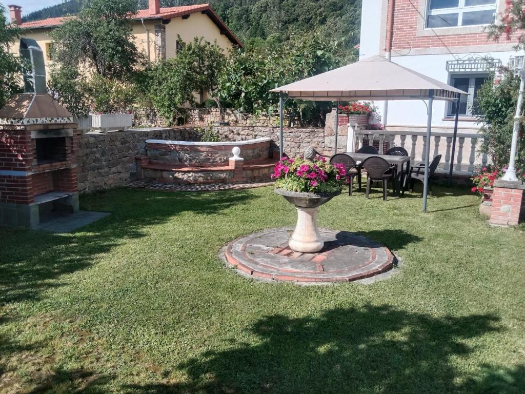 Zahrada ubytování Vivienda turística volveré