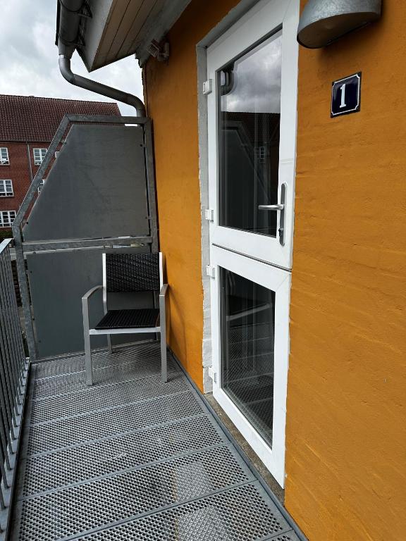 Balkón nebo terasa v ubytování Oasen