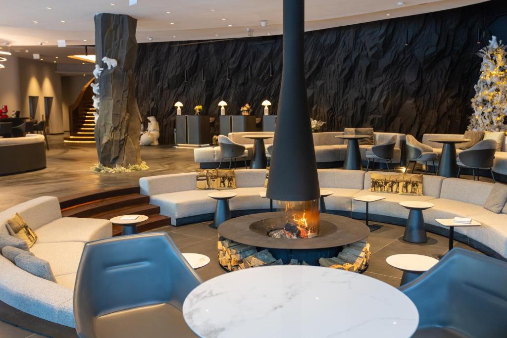 Posezení v ubytování Hotel Pestera Wellness & Spa