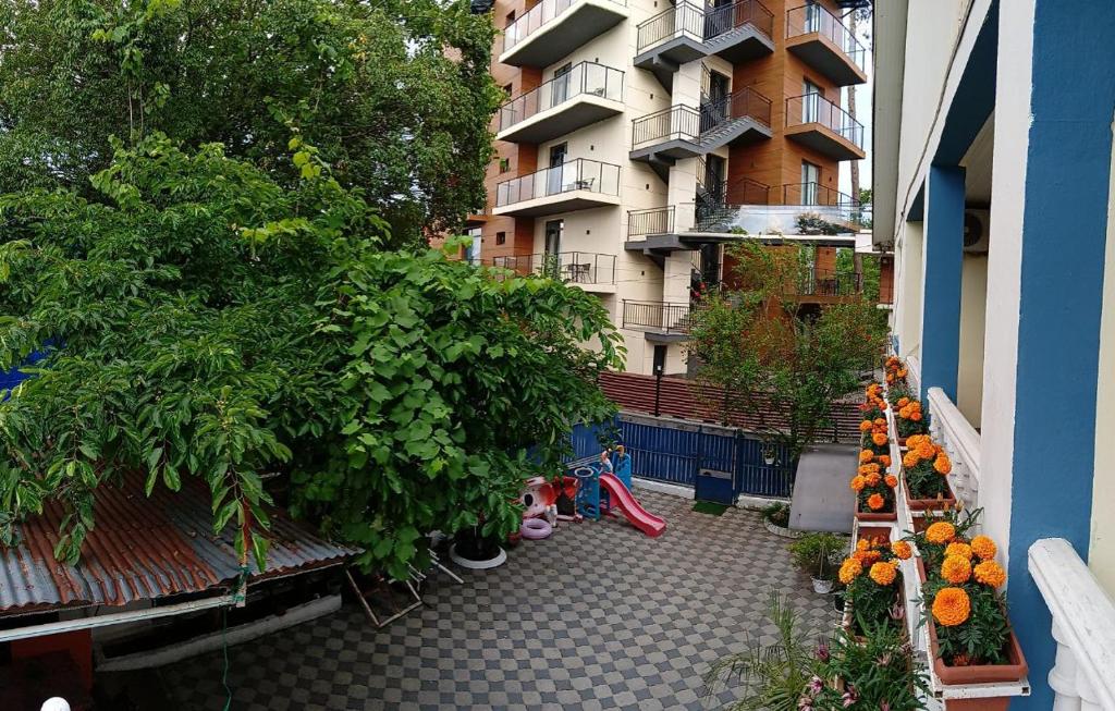 Zahrada ubytování Guest house on Devyatnadtsataya